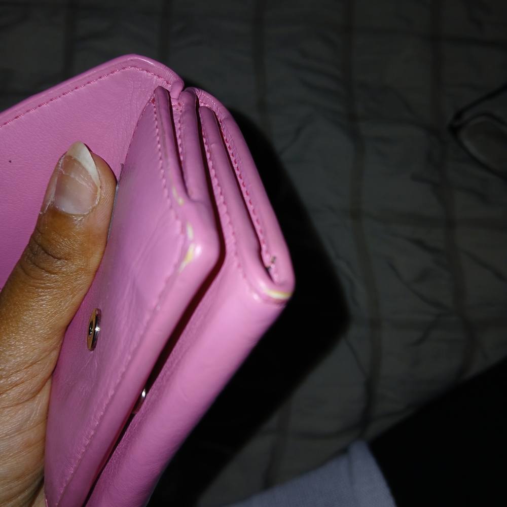 Balenciaga Vibrant Pink Leather Wallet - Picture 13 of 16